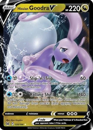 Hisuian Goodra V (Lost Origin) 135/196 [Near Mint]