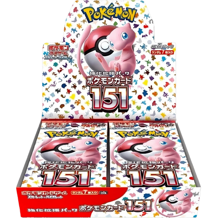 Pokemon TCG - Scarlet & Violet - 151 (SV2a) - Booster Box (Japanska)