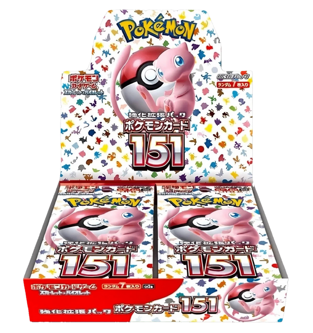 Pokemon TCG - Scarlet & Violet - 151 (SV2a) - Booster Box (Japanska)