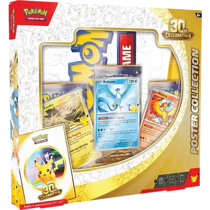 Pokemon TCG - 30th Celebration - Poster Collection (Engelska)