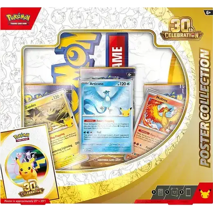 Pokemon TCG - 30th Celebration - Poster Collection (Engelska)