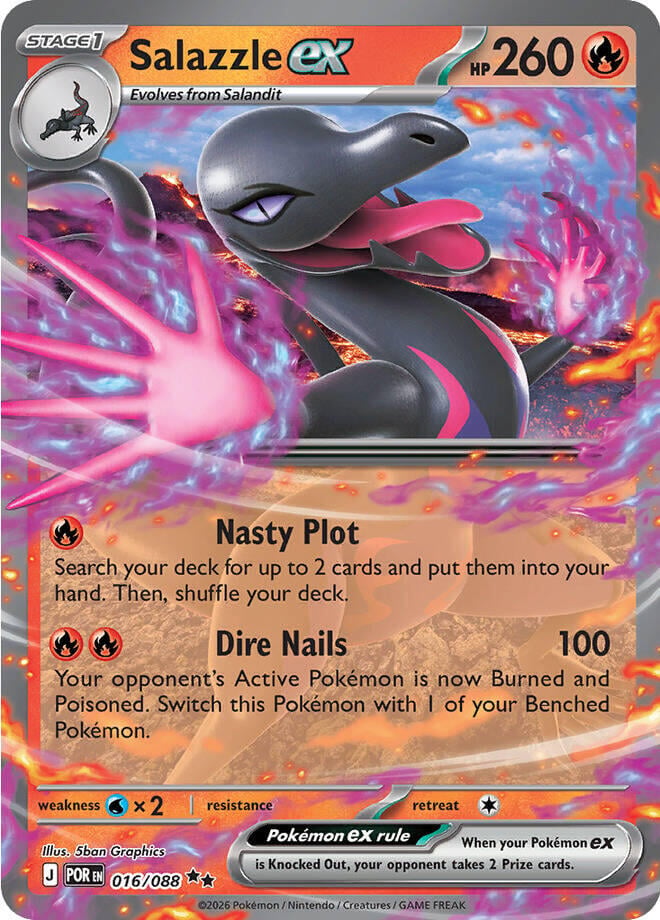 Salazzle ex (Perfect Order) 16/88 [Near Mint]