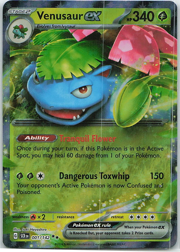 Venusaur ex (Stellar Crown) 1/142 [Near Mint]