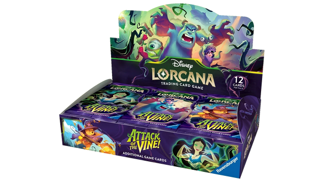 Disney Lorcana - Attack of the Vine! (Set 13) - Booster Box (Engelska)