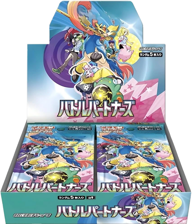 Pokemon TCG - Scarlet & Violet - Battle Partners (SV9) - Booster Box (Japanska)