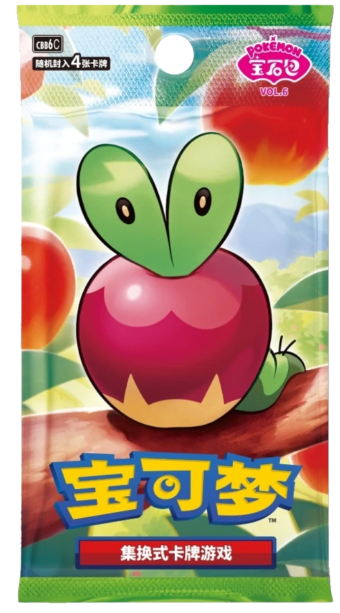 Pokemon TCG - Scarlet & Violet - Gem Pack Vol. 6 (CBB6C) - Booster Pack (Förenklad Kinesiska)