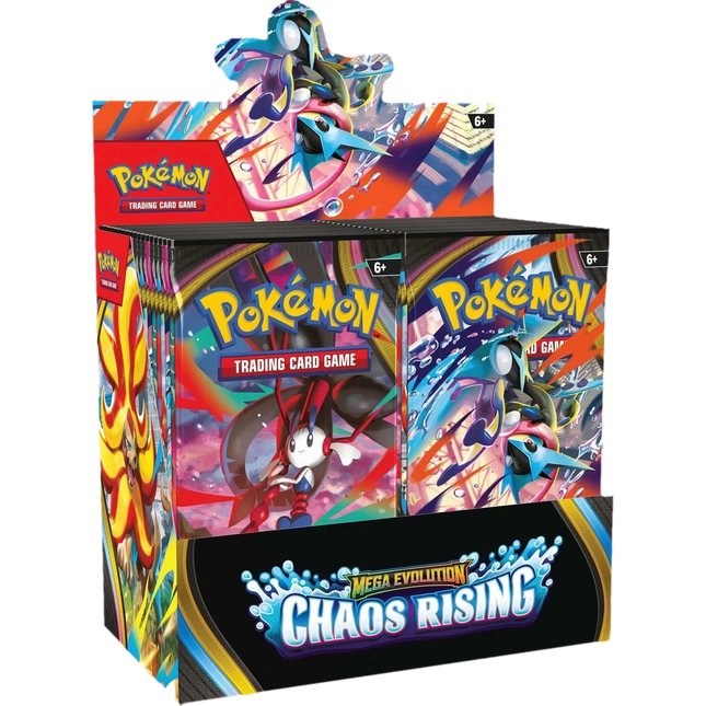 Pokemon TCG - Mega Evolution - Chaos Rising (ME4) - Booster Box (Engelska)