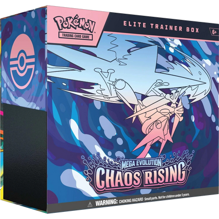 Pokemon TCG - Mega Evolution - Chaos Rising (ME4) - Elite Trainer Box (Engelska)