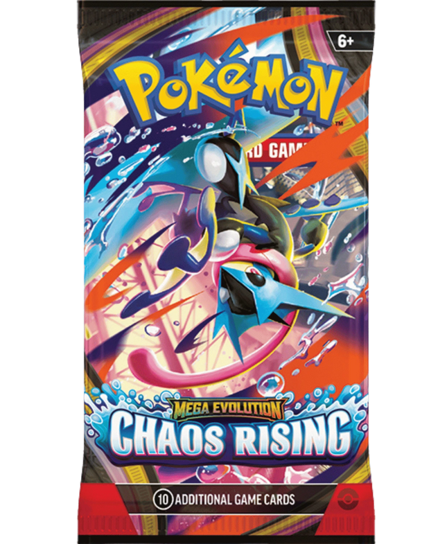 Pokemon TCG - Mega Evolution - Chaos Rising (ME4) - Booster Pack (Engelska)
