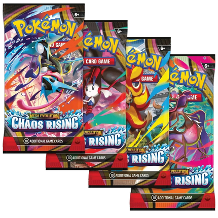 Pokemon TCG - Mega Evolution - Chaos Rising (ME4) - Booster Pack (Engelska)
