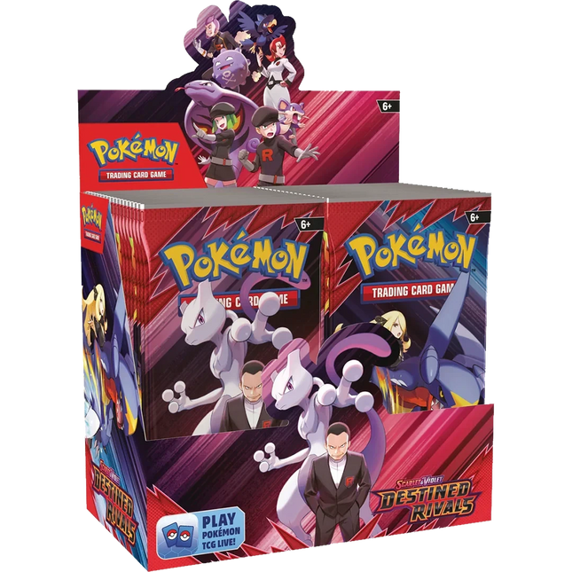 Pokemon TCG - Scarlet & Violet - Destined Rivals (SV10) - Booster Box (Engelska)