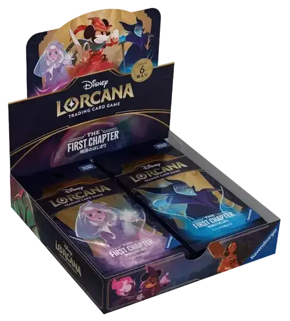 Disney Lorcana - The First Chapter (Set 1) - Booster Box (Japanska)