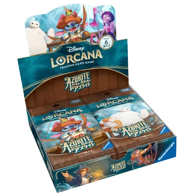 Disney Lorcana - Azurite Sea (Set 6) - Booster Box (Japanska)