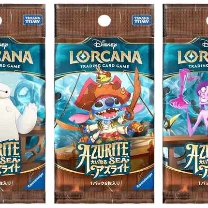 Disney Lorcana - Azurite Sea (Set 6) - Booster Box (Japanska)