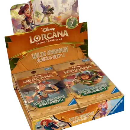 Disney Lorcana - Wilds Unknown (Set 12) - Booster Box (Japanska)