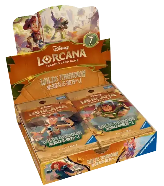 Disney Lorcana - Wilds Unknown (Set 12) - Booster Box (Japanska)