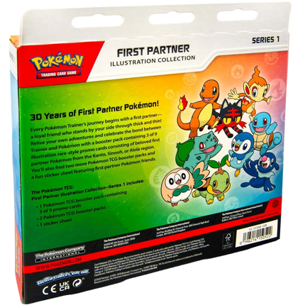 Pokemon TCG - First Partner Illustration Collection - Series 1 (Engelska)