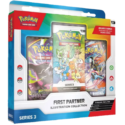 Pokemon TCG - First Partner Illustration Collection - Series 3 (Engelska)