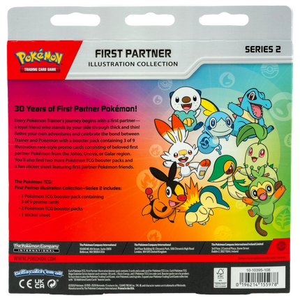 Pokemon TCG - First Partner Illustration Collection - Series 2 (Engelska)