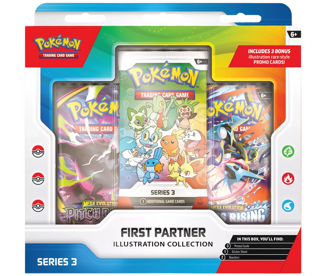 Pokemon TCG - First Partner Illustration Collection - Series 3 (Engelska)