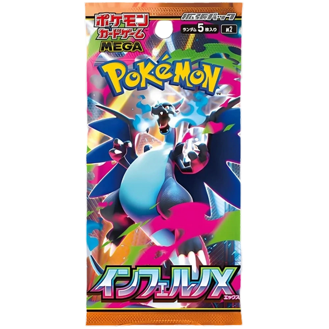 Pokemon TCG - Mega Evolution - Inferno X (M2) - Booster Pack (Japanska)