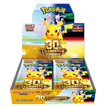 Pokemon TCG - Mega Evolution - 30th CELEBRATION (M6a) - Booster Box (Japanska) [Förbeställning]