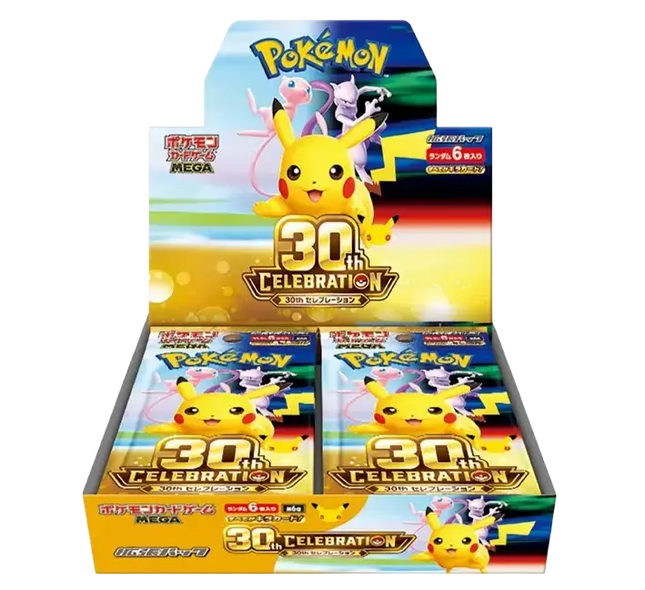 Pokemon TCG - Mega Evolution - 30th CELEBRATION (M6a) - Booster Box (Japanska) [Förbeställning]