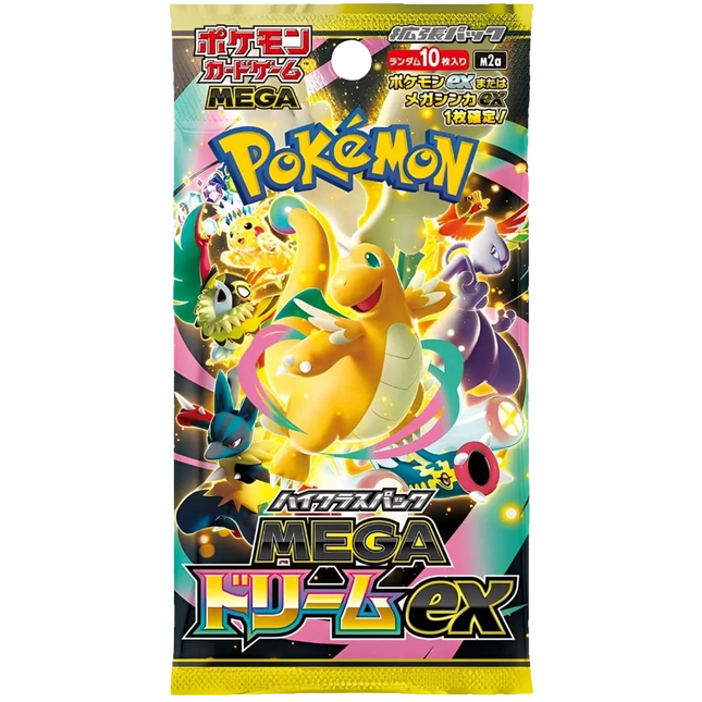 Pokemon TCG - Mega Evolution - MEGA Dream ex (M2a) - Booster Pack (Japanska)