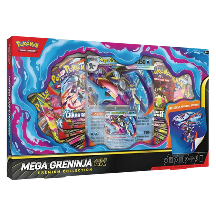 Pokemon TCG - Mega Greninja ex Premium Collection (Engelska)