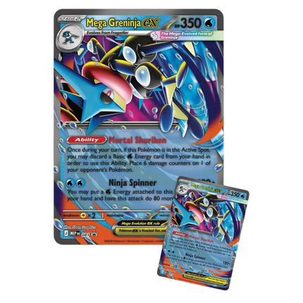 Pokemon TCG - Mega Greninja ex Premium Collection (Engelska)