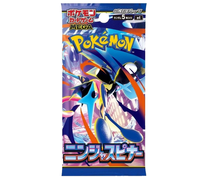 Pokemon TCG - Mega Evolution - Ninja Spinner (M4) - Booster Pack (Japanska)