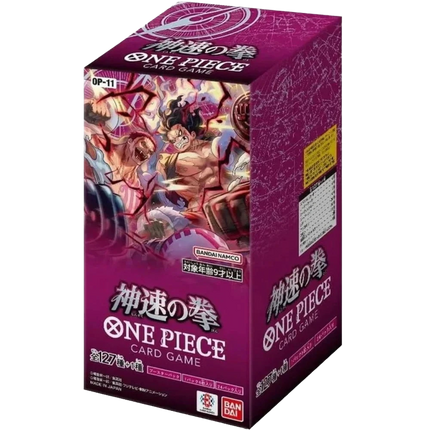 One Piece Card Game - A Fist of Divine Speed (OP-11) - Booster Box (Japanska)