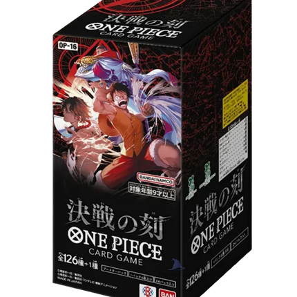 One Piece Card Game - The Moment of Decisive Battle (OP-16) - Booster Box (Japanska)