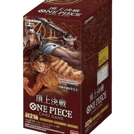 One Piece Card Game - Paramount War (OP-02) - Booster Box (Japanska)