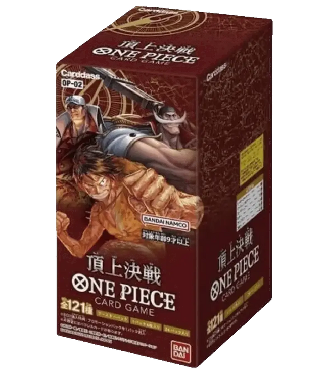 One Piece Card Game - Paramount War (OP-02) - Booster Box (Japanska)
