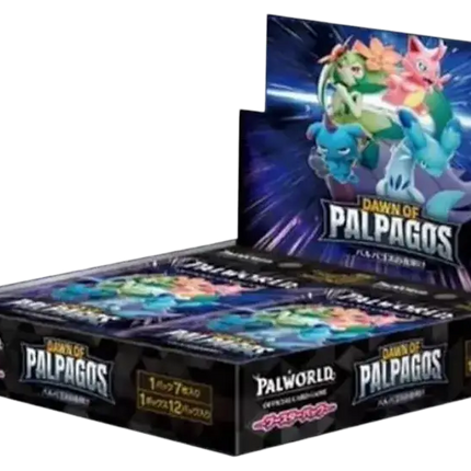 Palworld OCG - Dawn of Palpagos (BP01) - First Edition Booster Box (Japanska)