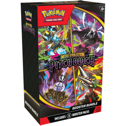Pokemon TCG - Mega Evolution - Pitch Black (ME5) - Booster Bundle (Engelska)