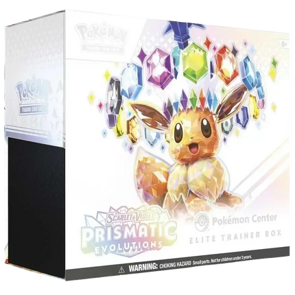 Pokemon TCG - Scarlet & Violet - Prismatic Evolutions - Pokemon Center Elite Trainer Box (Engelska)