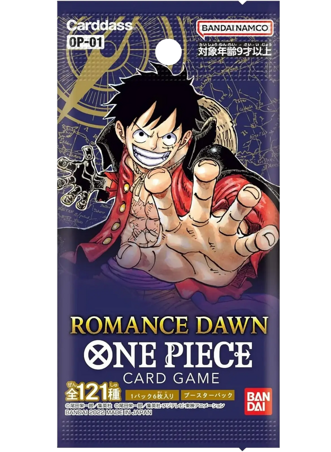 One Piece Card Game - Romance Dawn (OP-01) - Booster Pack (Japanska)
