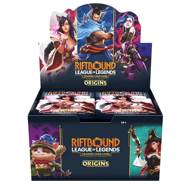 Riftbound: League of Legends TCG - Origins (OGN) - Booster Box (Engelska)