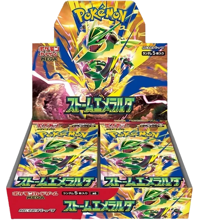 Pokemon TCG - Mega Evolution - Storm Emeralda (M6) - Booster Box (Japanska)