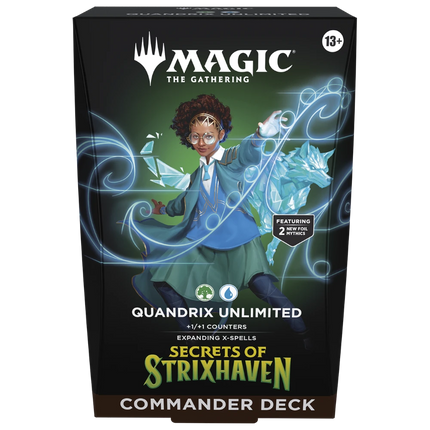 Magic: The Gathering - Secrets of Strixhaven - Quandrix Unlimited Commander Deck (Engelska)