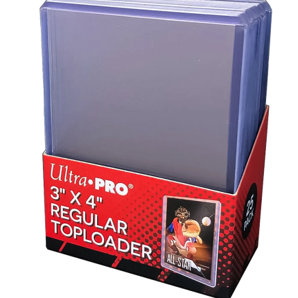 Ultra PRO - Regular Toploaders 3" x 4" (25-pack)