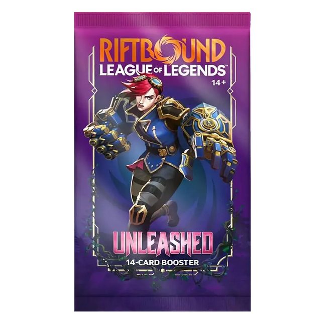 Riftbound: League of Legends TCG - Unleashed (UNL) - Booster Pack (Engelska)