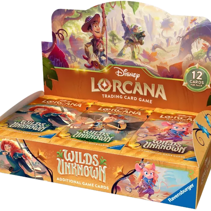Disney Lorcana - Wilds Unknown (Set 12) - Booster Box (Engelska)