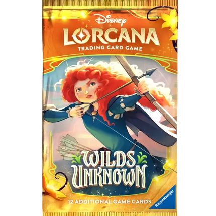 Disney Lorcana - Wilds Unknown (Set 12) - Booster Pack (Engelska)