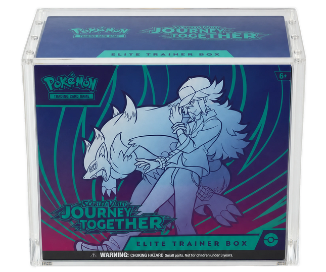 Akryl Display Case - Pokemon Elite Trainer Box (Magnetiskt Lock)