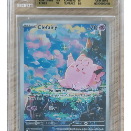 Pokemon TCG - Clefairy IR 094/088 - Perfect Order (ME3) - BGS 9.5 Gem Mint (Engelska)