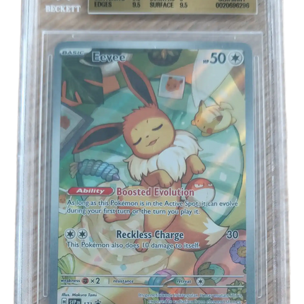 Pokemon TCG - Eevee SVP 173 - Prismatic Evolutions ETB Promo - BGS 9.5 Gem Mint (Engelska)