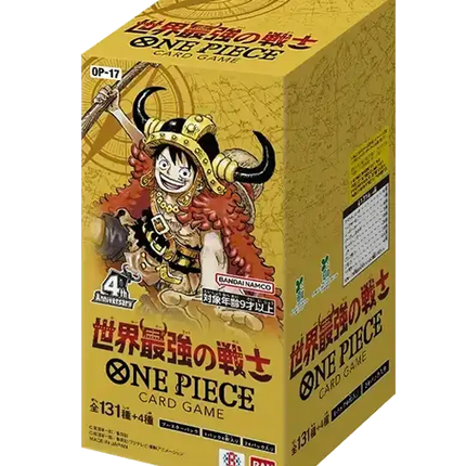 One Piece Card Game - The World's Strongest Warriors (OP-17) - Booster Box (Japanska)